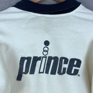 vintage prince tennis‎ polo shirt size m 80s